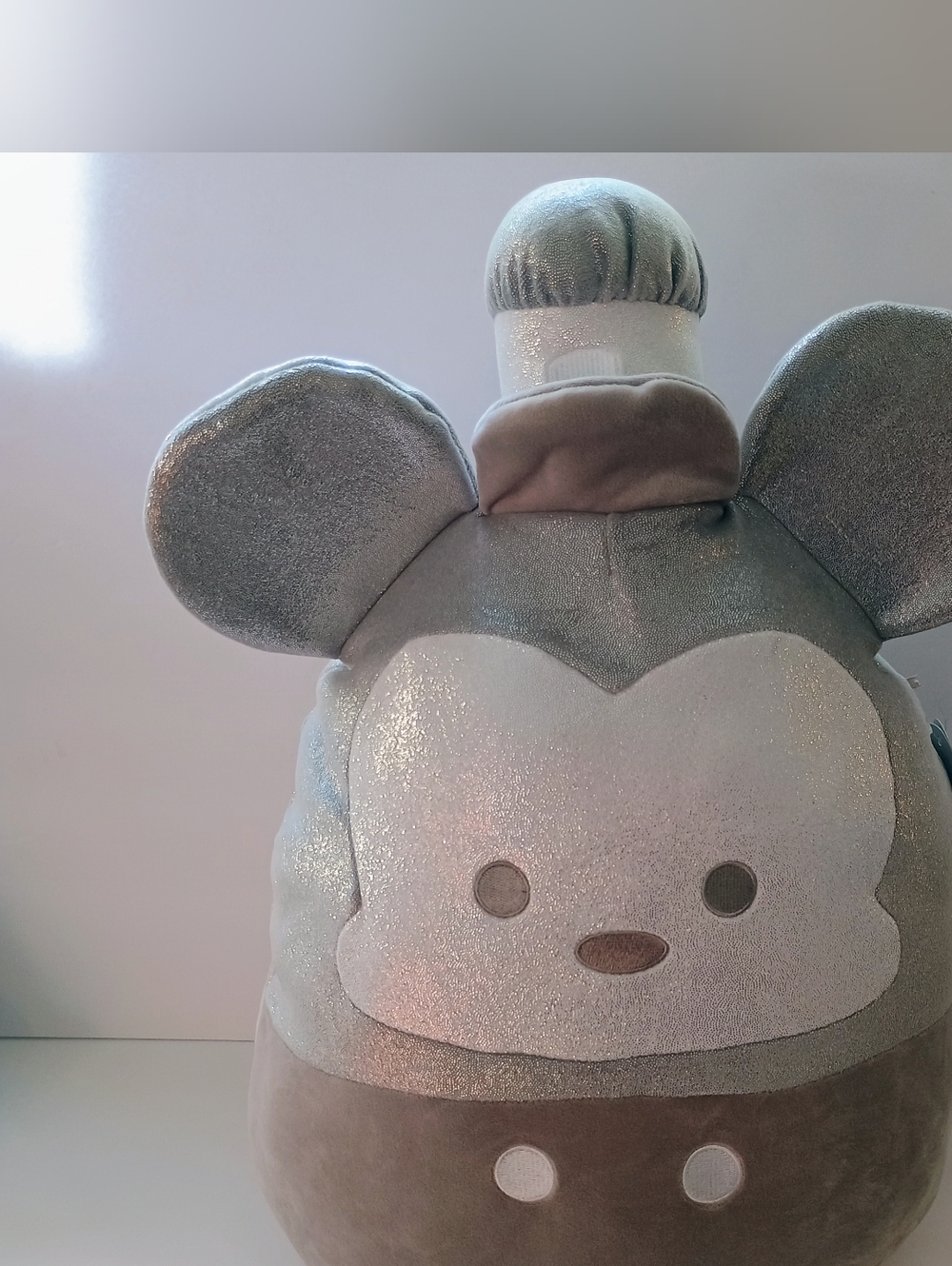 NWT 14" Squishmallow Disney 100 Steamboat Willie Mickey Mouse Plush
